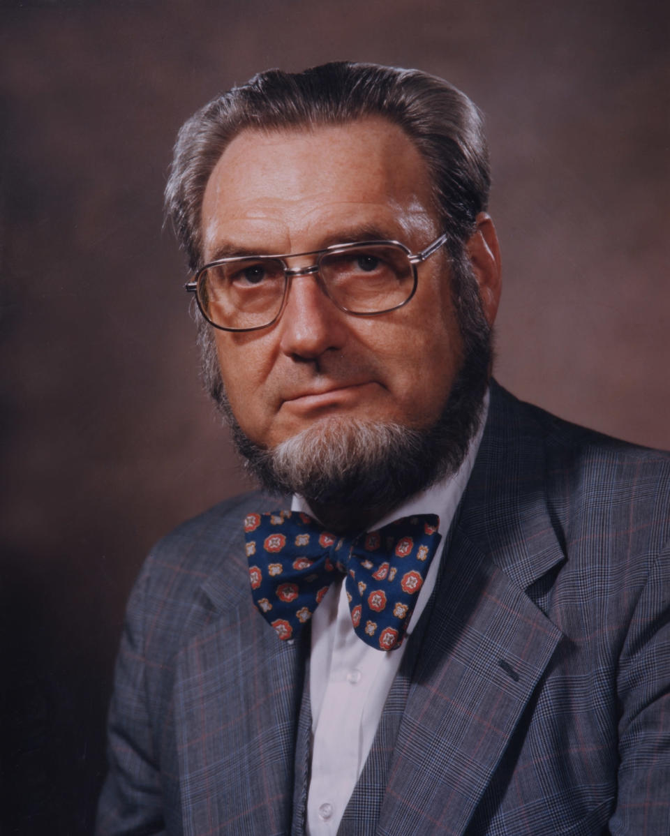Portrait of American physician and US Surgeon General Dr. Charles Everett Koop, Philadelphia, Pennsylvania, 1979. (Photo by Bachrach/Getty Images)