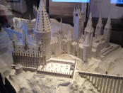 <b>Harry Potter Studio Tour</b><br><br> Ein Modell von Hogwarts.