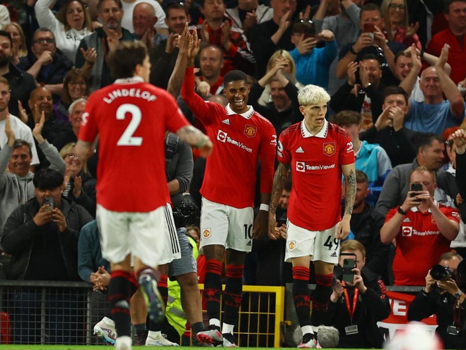 Marcus Rashford emerged from the bench to help wrap up victory (Reuters)