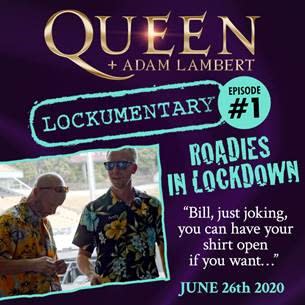 Roadies In Lockdown (Queen/PA)