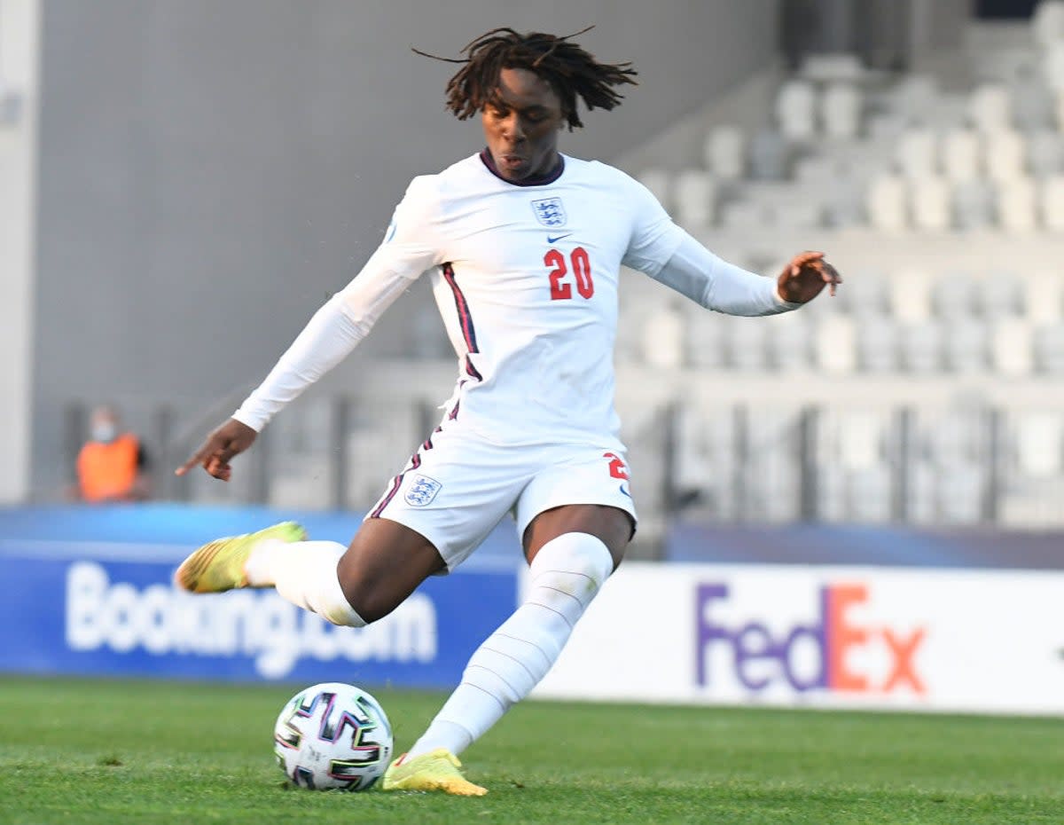 Eberechi Eze could be in line for an England debut  (The FA via Getty Images)