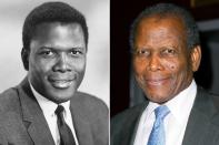 The first African American to win the Academy Award for Best Actor, Poitier was happily walking red carpets as recently as 2017, and in 2016, was honored with the BAFTA Fellowship.