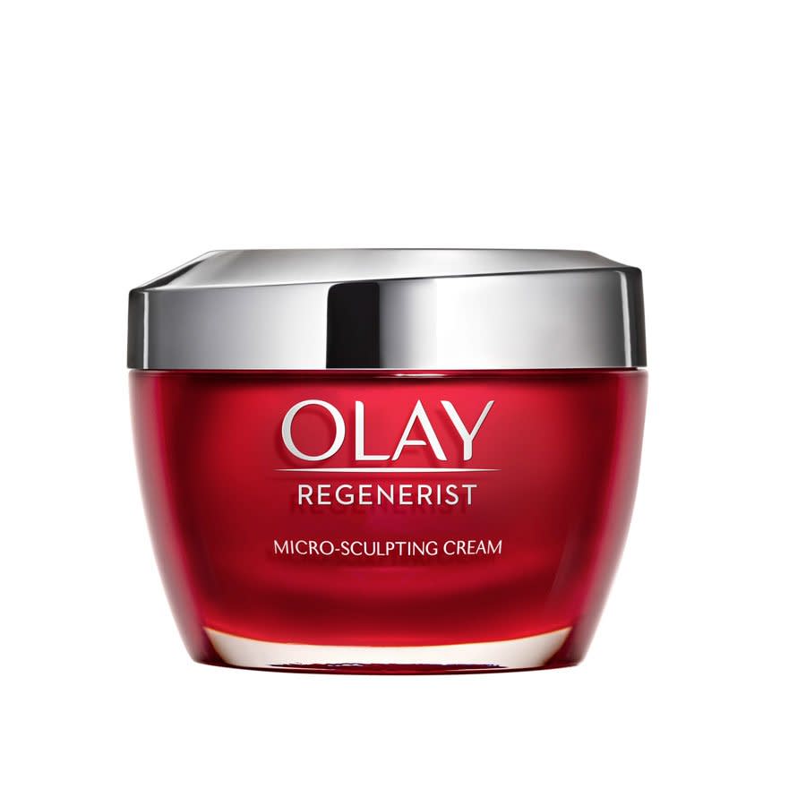 Best Moisturizer for All Skin Types: Olay Regenerist Micro-Sculpting Cream Face Moisturizer 