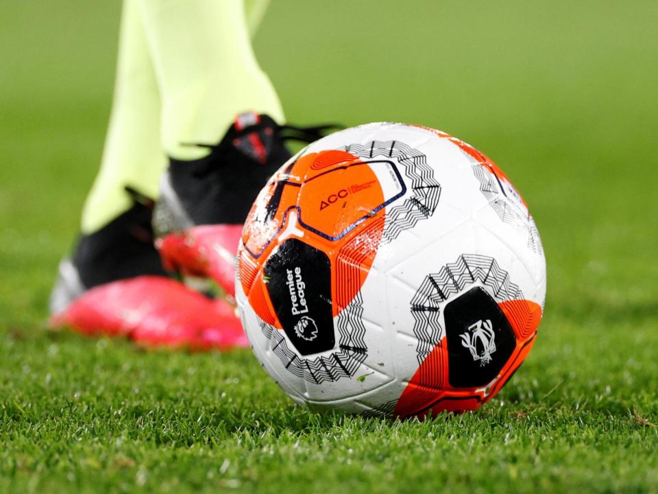 A Premier League ball: Reuters