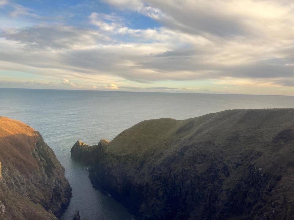 Coastal views from the train back from Inverness.