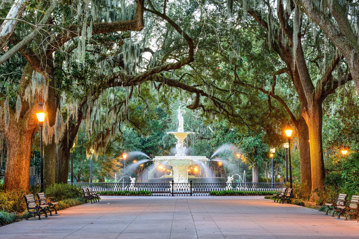 Forsyth Park in Savannah, Georgia