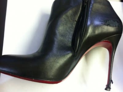 $900 Louboutins aren't necessarily made to last. Photo courtesy of the Gloss