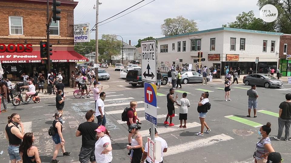 George Floyd's death has caused hundreds of protesters to take over the streets all over the U.S. including Minneapolis, Memphis and Los Angeles.