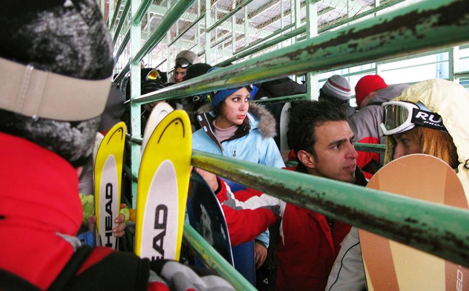 iran ski lift - kaveh kazemi/getty images