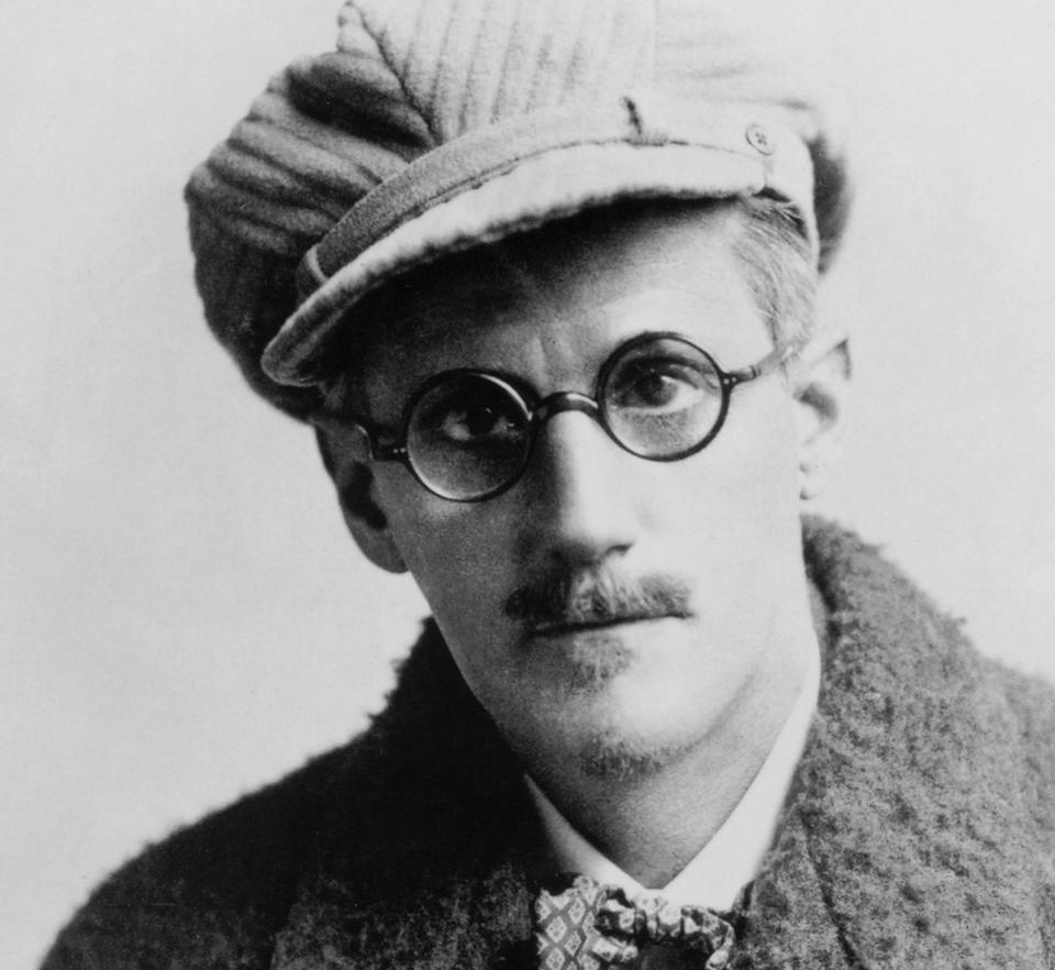 Photo of Irish novelist James Joyce