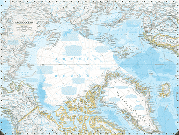 the arctic dwindling over time