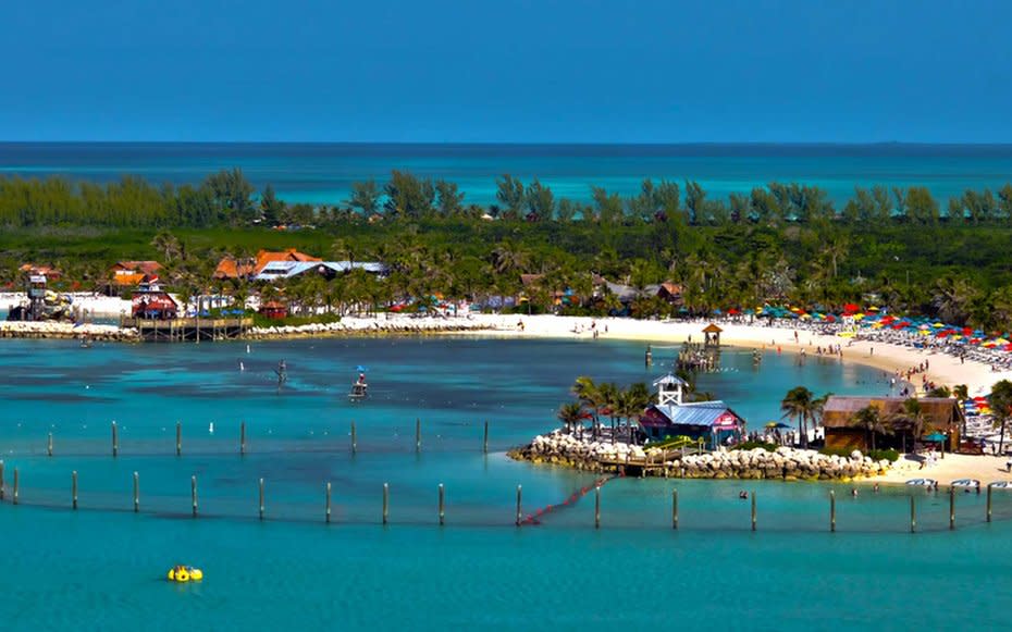 <p>Disney Cruise Lien: Castaway Cay, Bahamas</p>