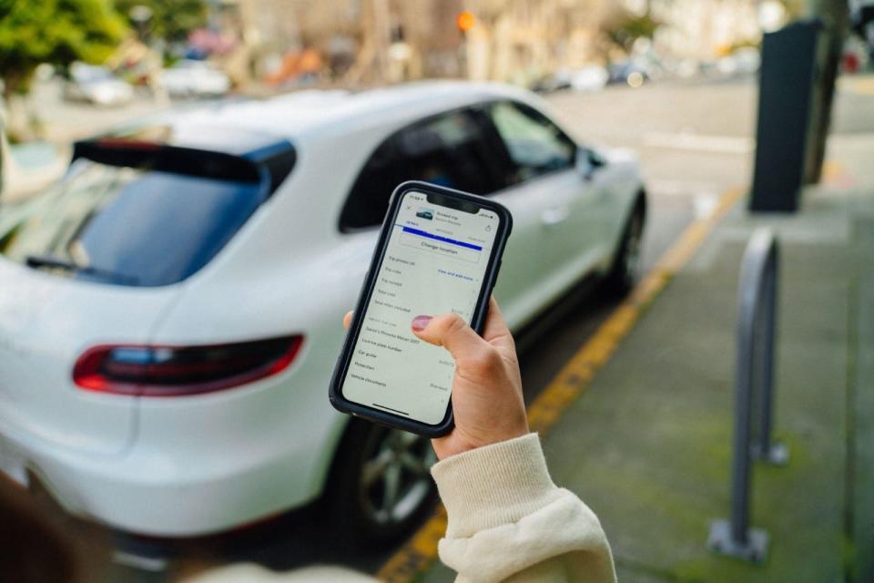 The Turo app lets users rent out their car to travelers.