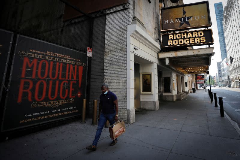 Broadway theaters to remain closed until January 2021 in New York