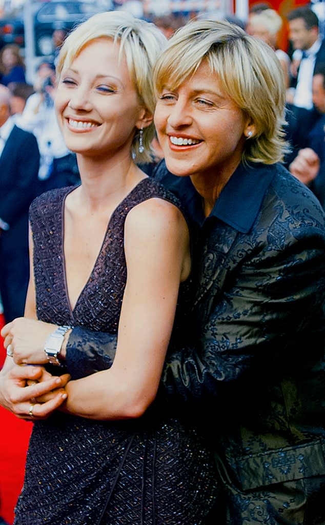 Ellen DeGeneres and Anne Heche