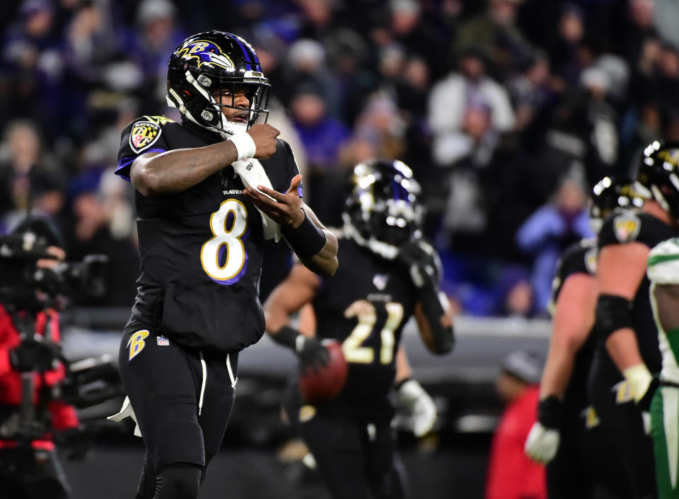 Lamar Jackson Baltimore Ravens