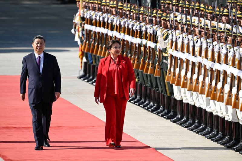 Honduran President Xiomara Castro visits China