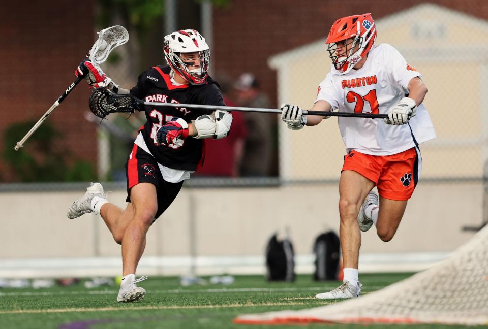 Teams play in semifinal lacrosse action at Westminster in Salt Lake City on Wednesday, May 24, 2023. | Scott G Winterton, Deseret News