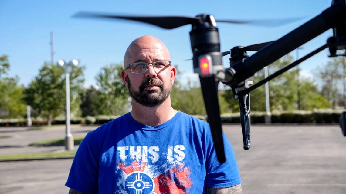 Jeremy Miller, a self-taught photographer and drone pilot, started filming for “Kansas: An Immersive Dome Experience” in April 2021.