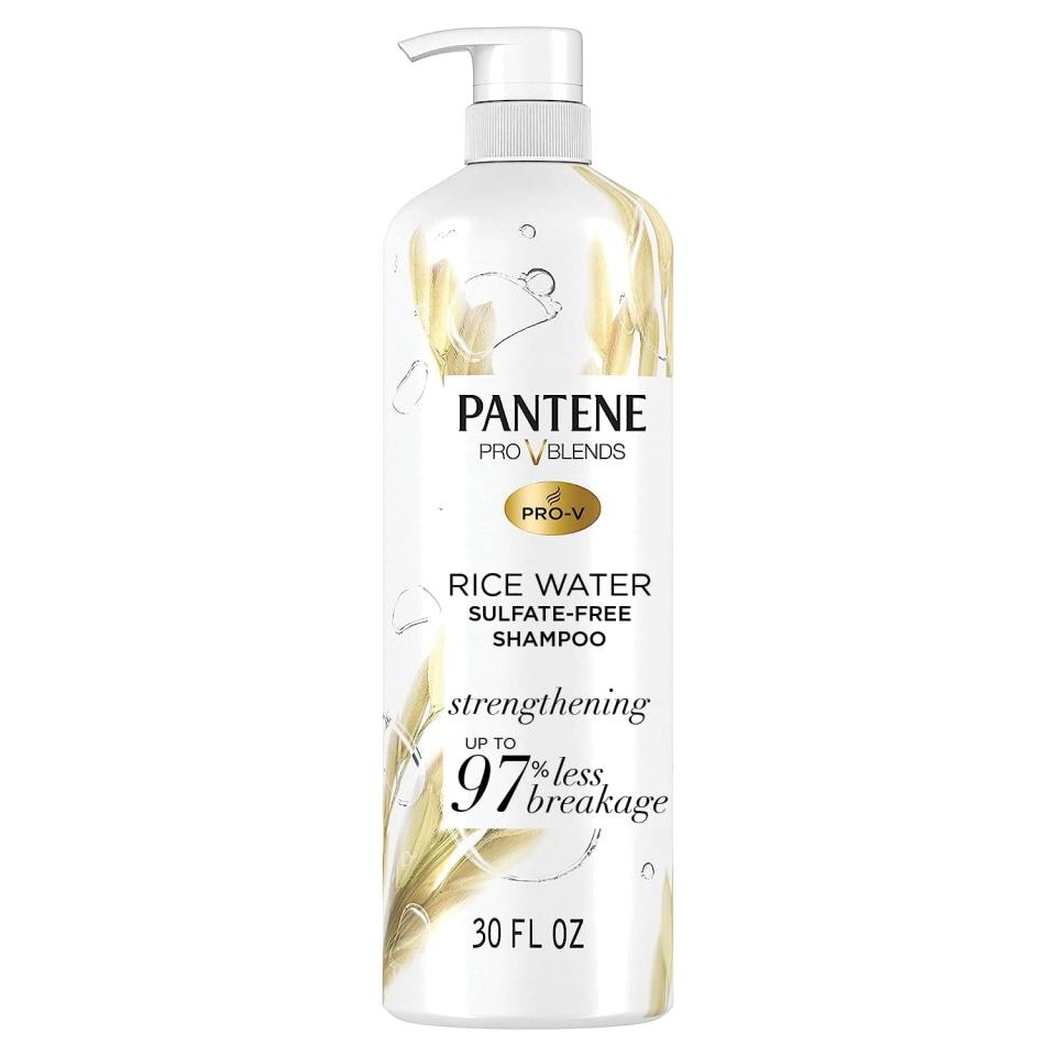 Pantene Sulfate Free Shampoo, with Rice Water,