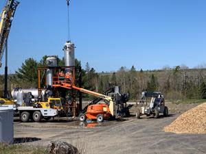 AEG's second CoalSwitch production facility is underway in Ashland, Maine.