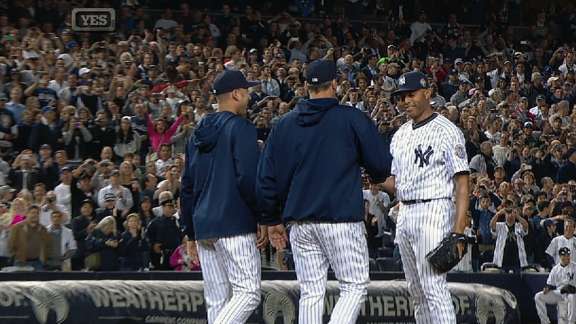 Mariano's Yankee Stadium farewell