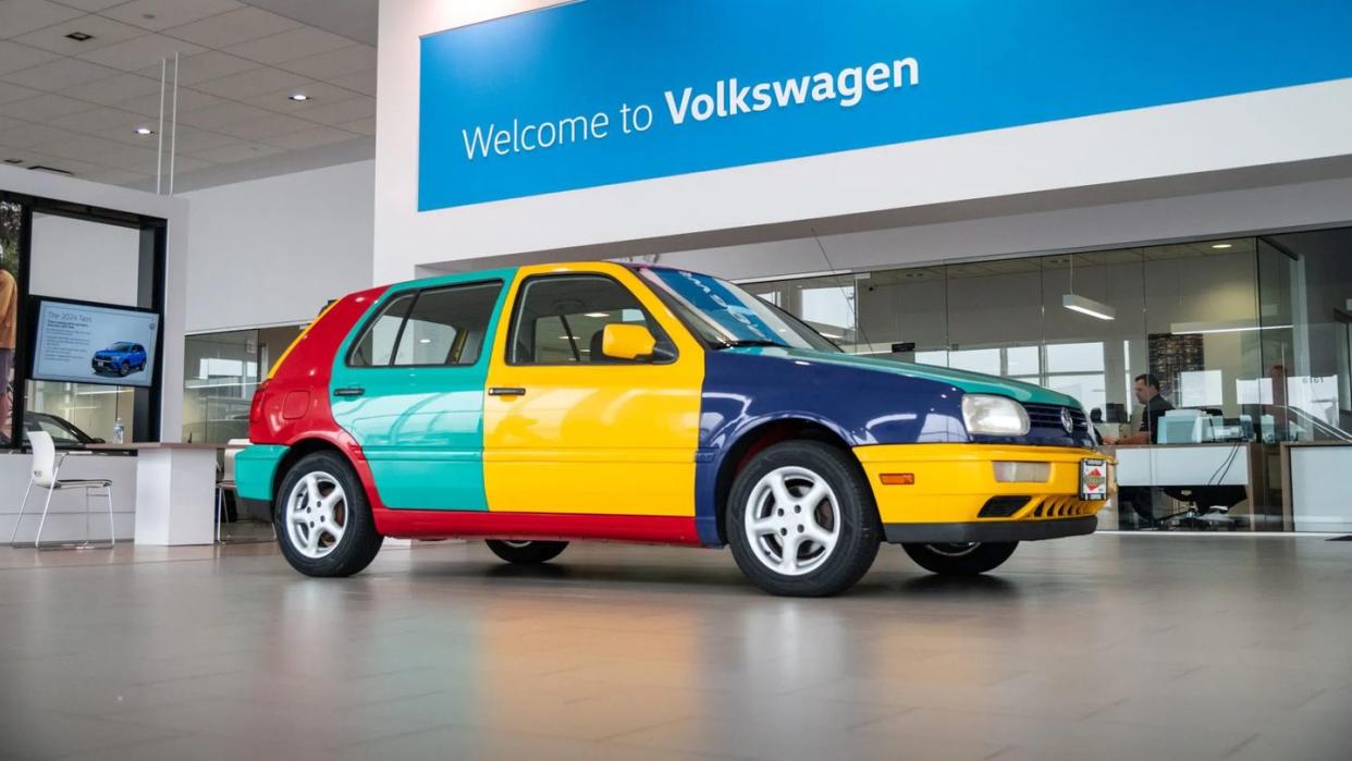 1996 volkswagen golf harlequin 5 speed