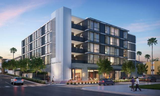 Hope on Alvarado (Rendering by KTGY Architecture + Planning).