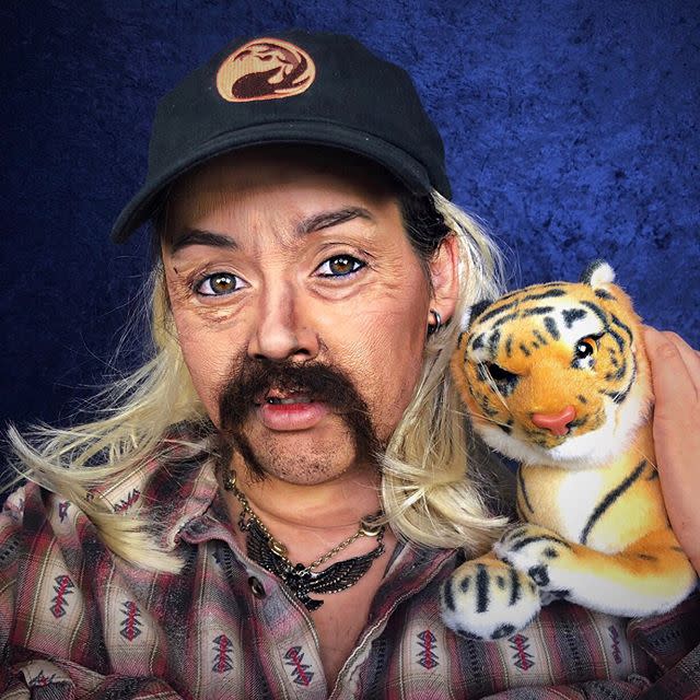 1) Joe Exotic With a Tiger