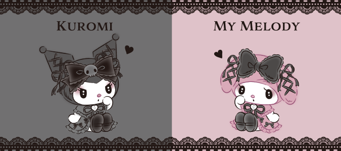 地雷系,kuromi, my melody