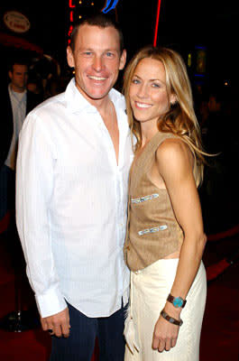 Lance Armstrong and Sheryl Crow at the Los Angeles premiere of Universal Pictures' Meet the Fockers