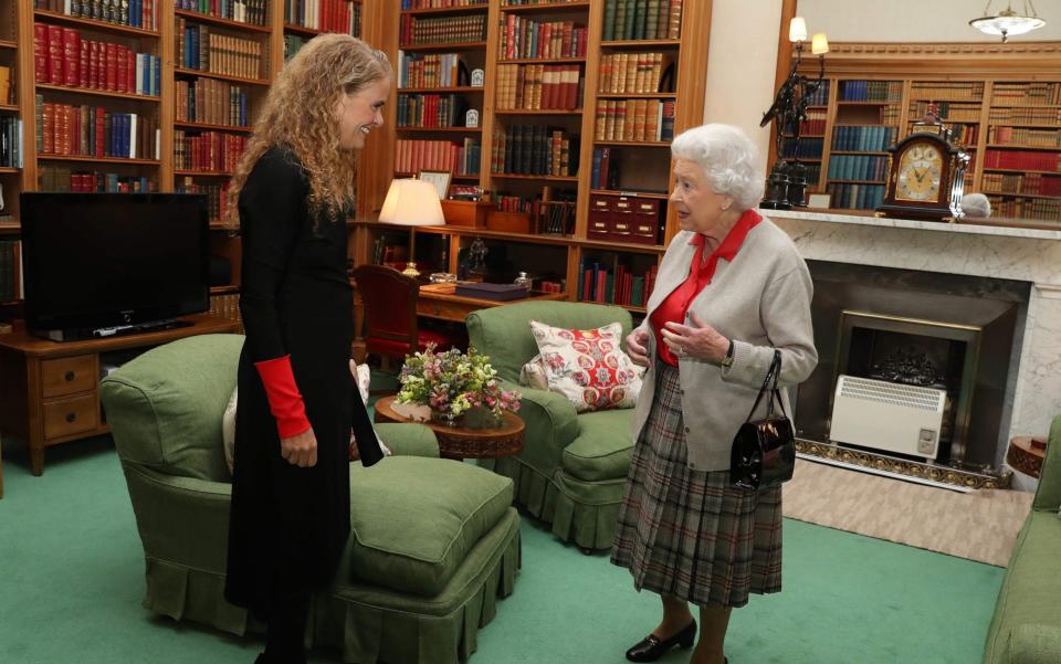 Ms Payette meeting the Queen at Balmoral - Andrew Milligan/AFP/Pool