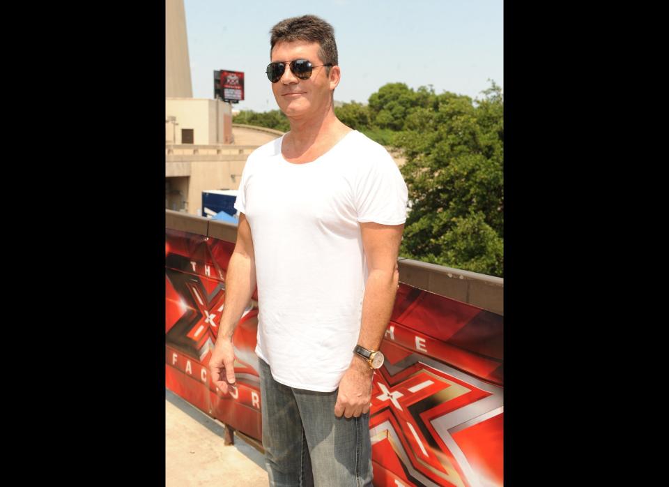 "The X Factor" judges arrive in Austin