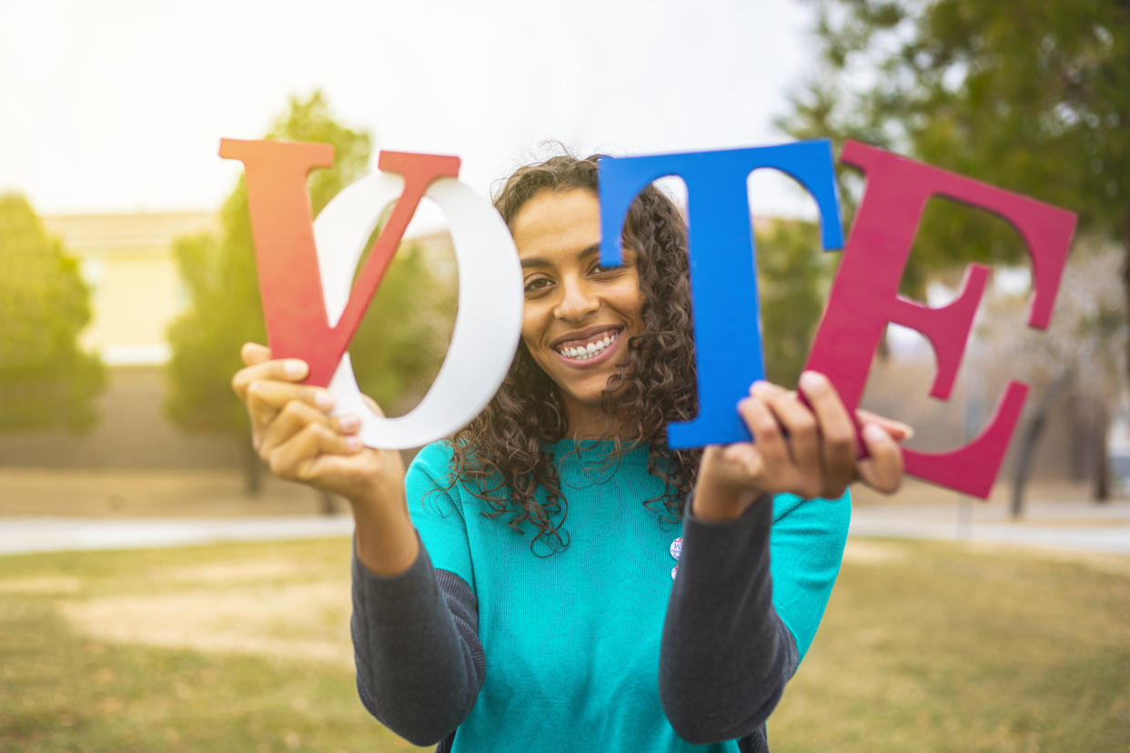 The 2020 election saw a surge in young voters. (Photo: Getty Creative stock photo)