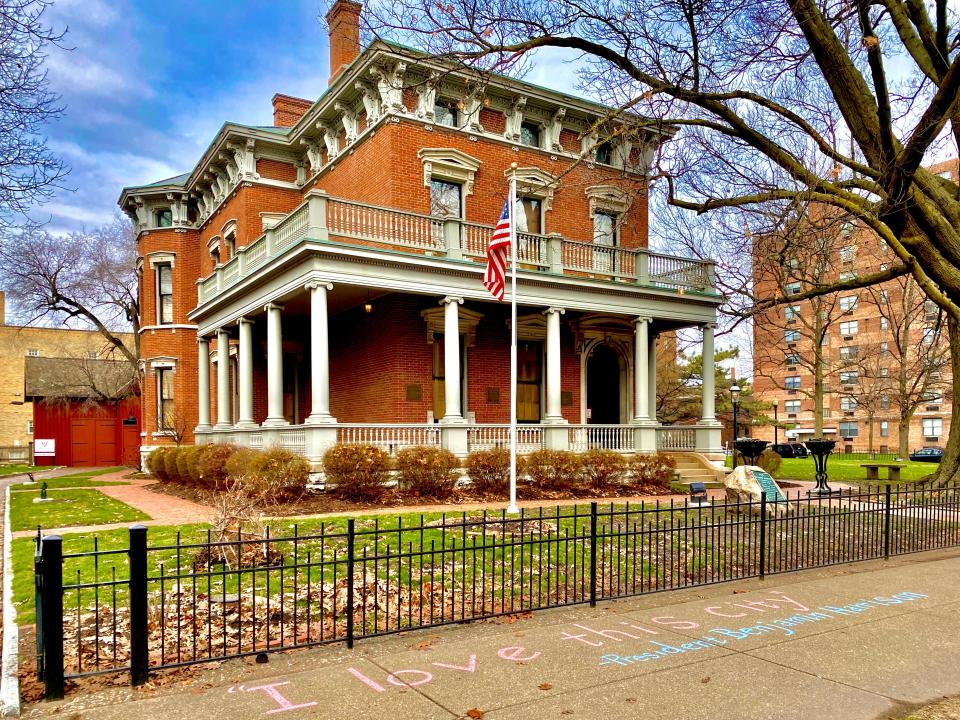 The Benjamin Harrison Presidential Site, 1230 N. Delaware St., Indianapolis.