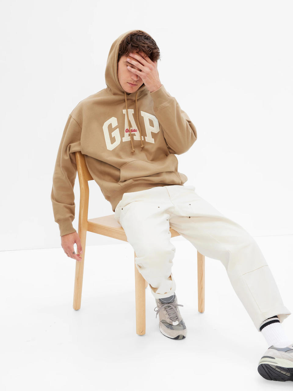 Organic Cotton Archive Gap Arch Logo Hoodie. Image via Gap.