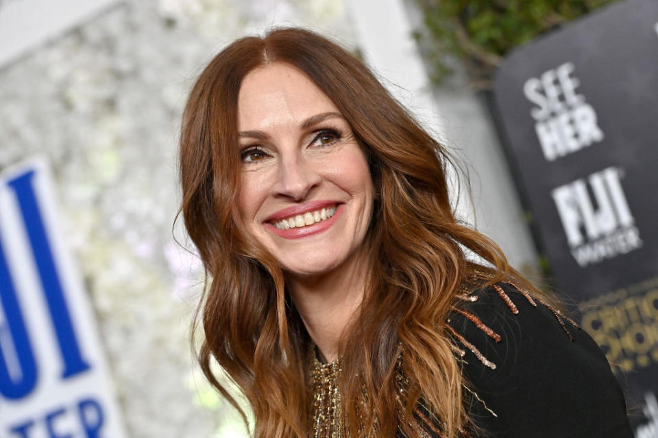 Julia Roberts attends the 28th Annual Critics Choice Awards on Jan. 15 in Los Angeles. (Photo: Axelle/Bauer-Griffin/FilmMagic)