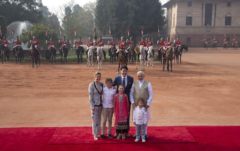 PHOTOS: Prime Minister Justin Trudeau tours India with his family