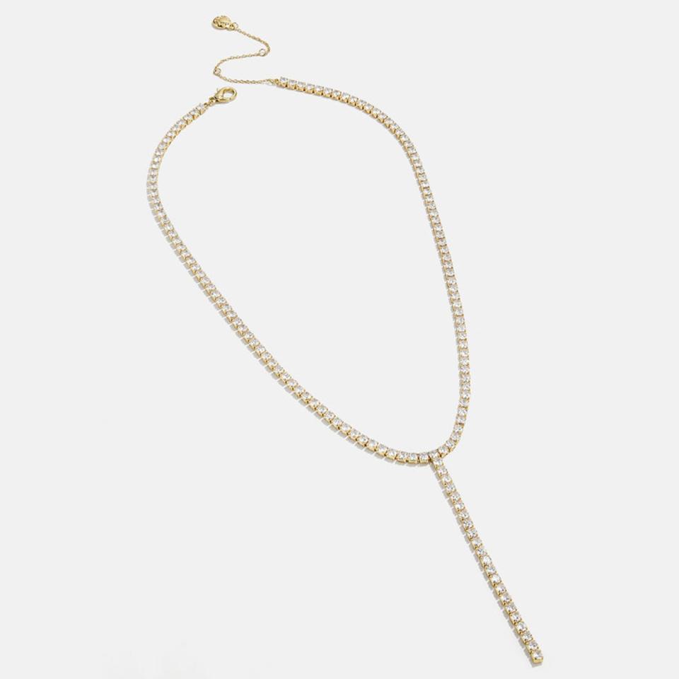 Oscars BaubleBar Tennis Necklace Trend