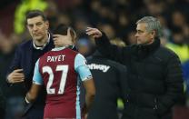 <p>West Ham United v Manchester United </p>