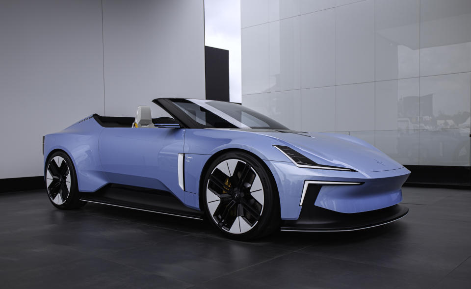 CHICHESTER, ÜHENDKUNINGRIIK – 24. JUUNI: Polestar O2 nähti 2022. juunil Inglismaal Chichesteris Goodwood Festival of Speed ​​24 festivalil. Iga-aastast autoüritust korraldab lord March oma Goodwood Estate'is. (Foto Martyn Lucy / Getty Images)