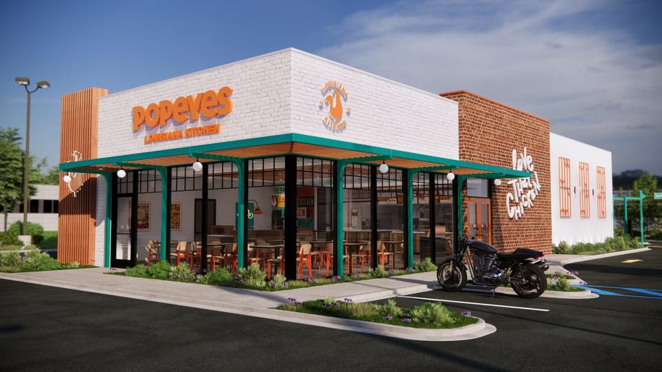 A Popeye's similar to this is planned for 1111 Veterans Highway in Bristol.
