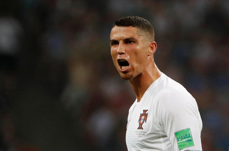 Cristiano Ronaldo durante la Copa del Mundo de Rusia 2018. (REUTERS/Jorge Silva)