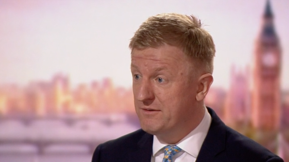 Oliver Dowden talks to Andrew Marr about the UK roadmap out of lockdown. (BBC)