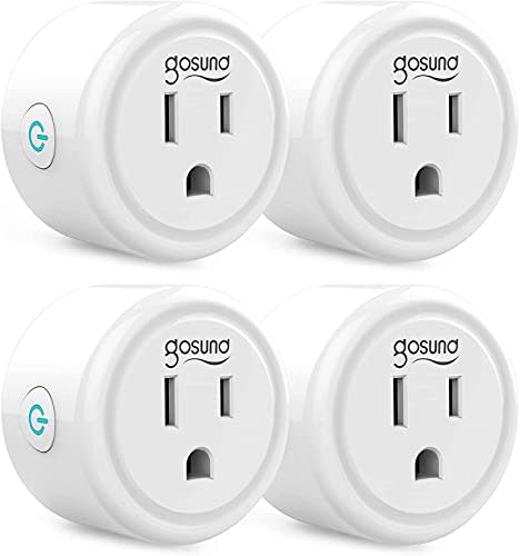 Gosund Mini Smart Plugs with Alexa and Google Home (4 Pack)