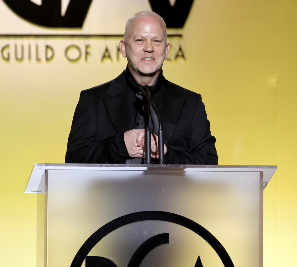 Ryan Murphy at the Producers Guild Awards in Los Angeles, California, in March. (Kevin Winter / Getty Images)