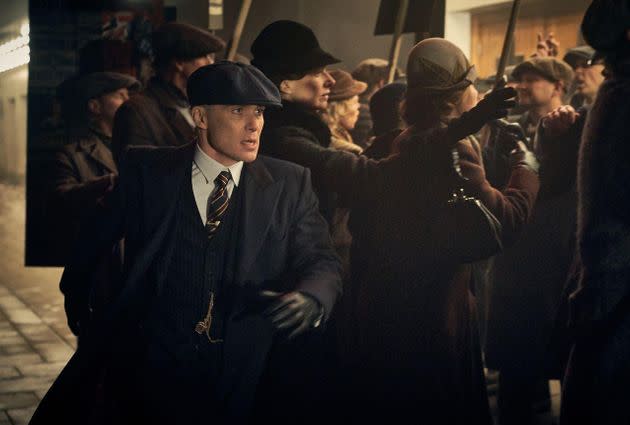 Le personnage Thomas Shelby (Cilian Murphy) dans la saison 5 de la série britannique. (Photo: BBC)