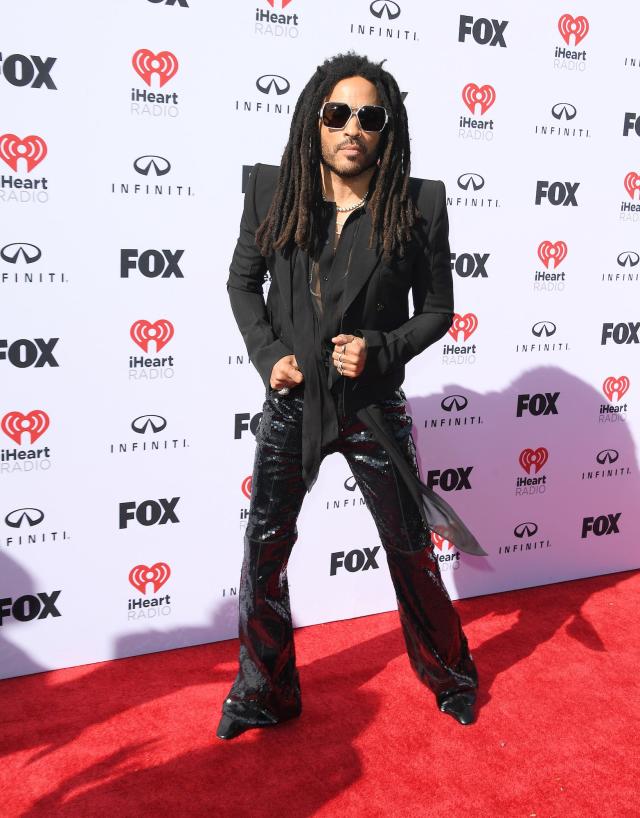 Lenny Kravitz attends the 2023 iHeartRadio Music Awards.