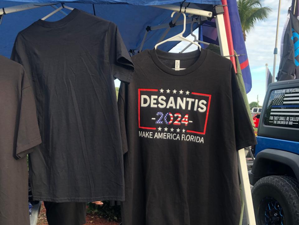 DeSantis T-shirts were for sale