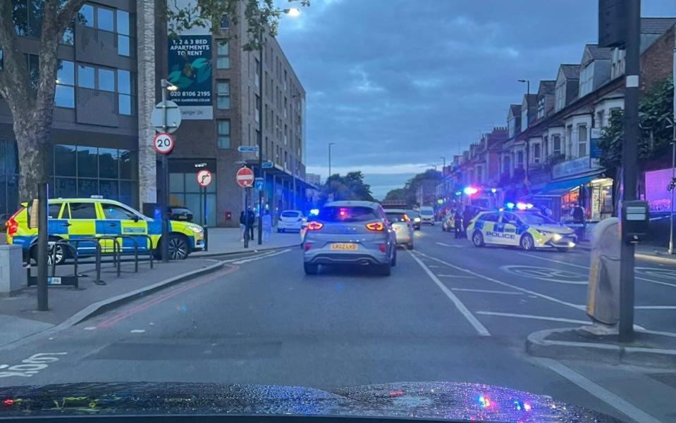 Seven Sisters station was shut after the stabbing